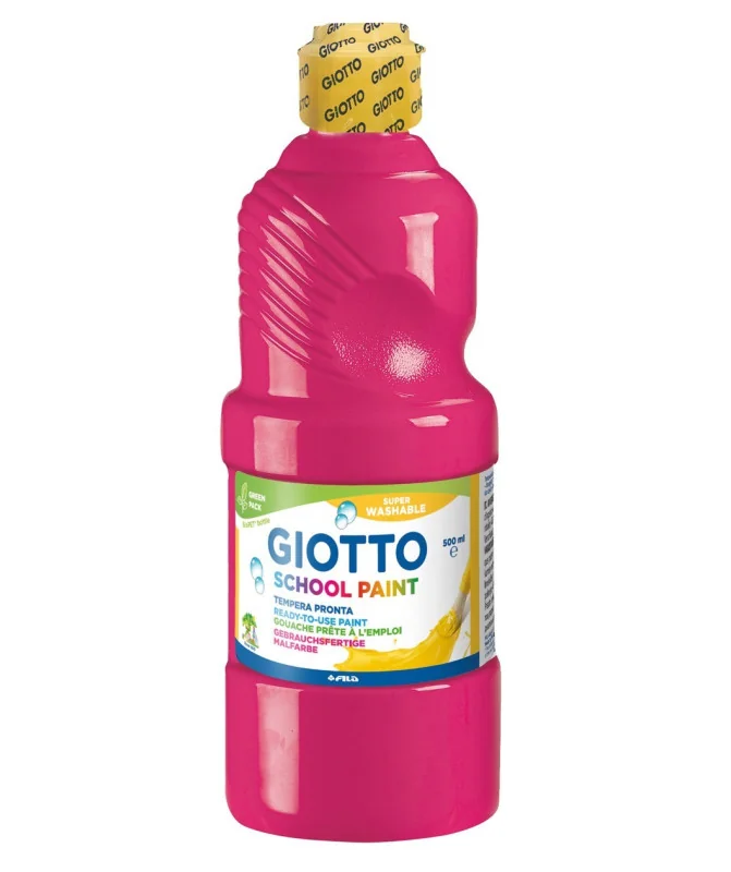 Frasco Guache Escolar Giotto 500 ml 535310 Magenta