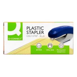Agrafador Q-Connect KF14204 Plástico ABS 20fls Azul