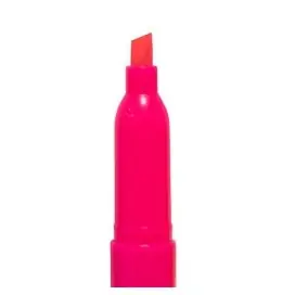 Caneta Marcador Sublinhador Fluorescente Campus University Neon Rosa