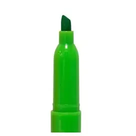 Caneta Marcador Sublinhador Fluorescente Campus University Neon Verde