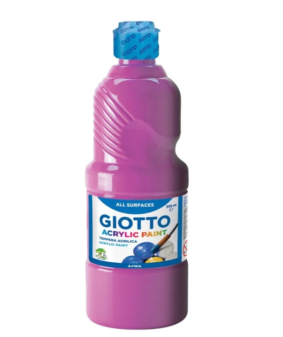 Frasco Tinta Acrílica Giotto 500mls 533710 Magenta