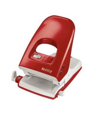 Furador Leitz 2 Furos 40 Folhas 5138 Vermelho