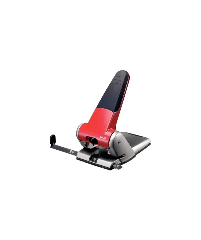 Furador Leitz 2 Furos 65 Folhas 5180 Vermelho