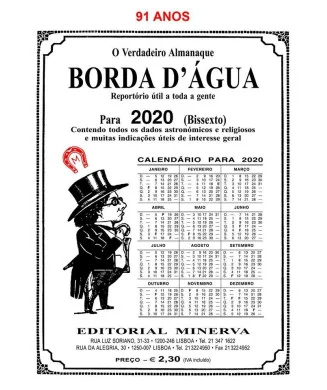 Livro Almanaque Borda de Água