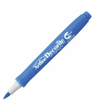 Marcador Artline Decorite Brush Azul