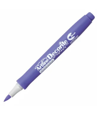 Marcador Artline Decorite Brush Pastel Violeta