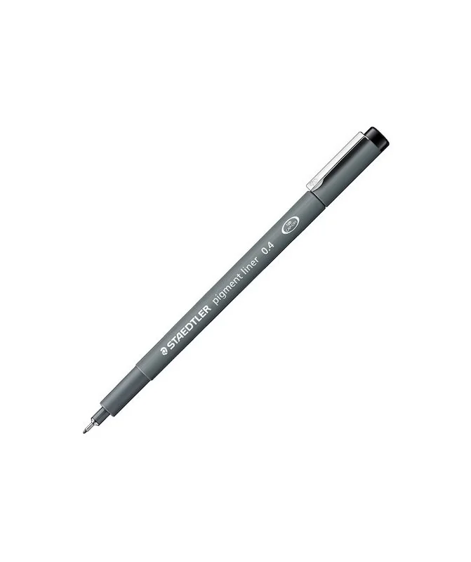 Marcador Calibrado Staedtler 308 Pigment Liner Preto 0,4mm