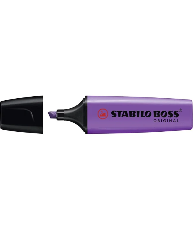 Marcador Fluorescente Stabilo Boss 70/55 Lavanda