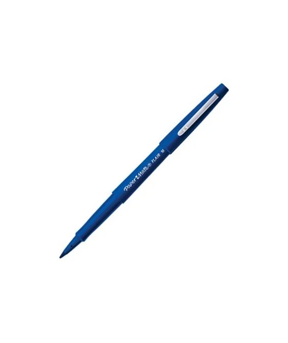 Marcador Papermate Futura Flair Nylon M Azul