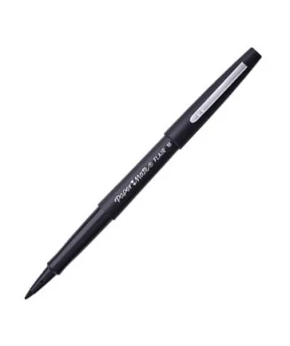 Marcador Papermate Futura Flair Nylon M Preto