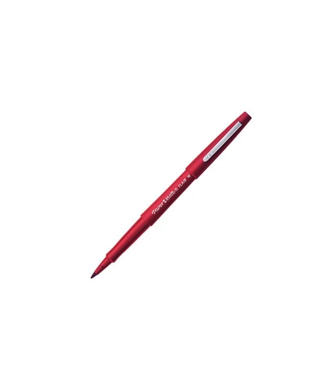 Marcador Papermate Futura Flair Nylon M Vermelho