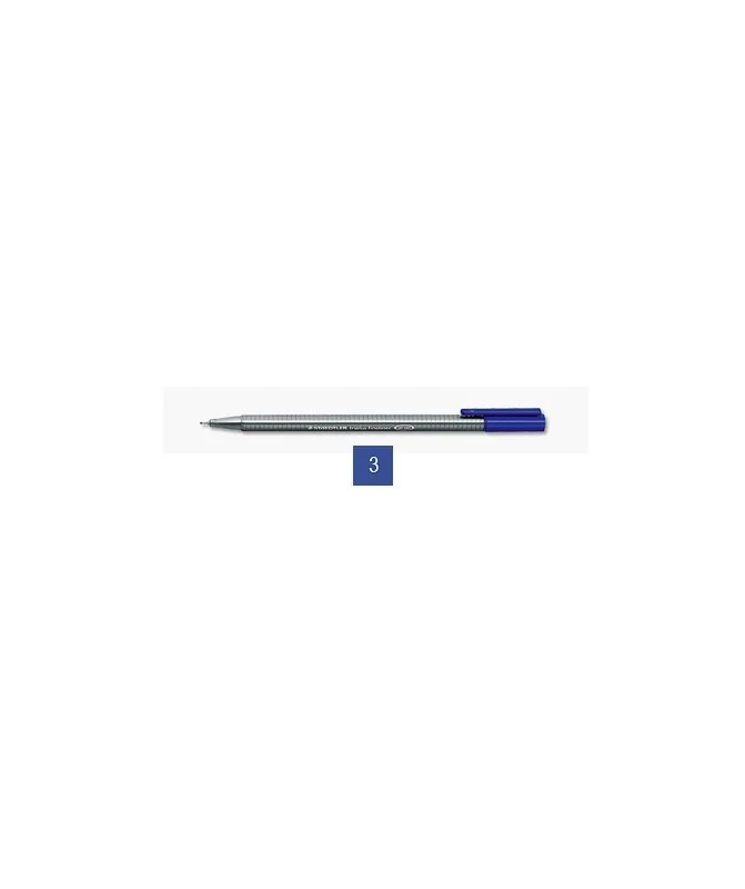 Marcador Staedtler Fineliner 334-3 Azul