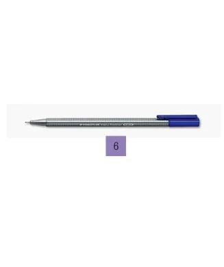 Marcador Staedtler Fineliner 334-6 Violeta