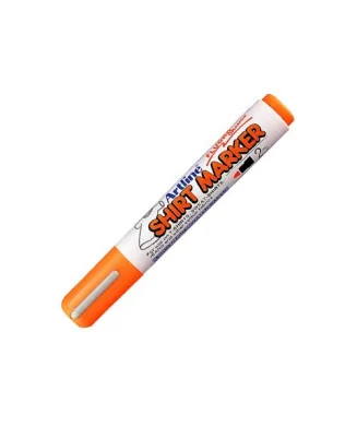 Marcador T-Shirt Marker Artline 2mm EKT-2 Fluorescente Laranja