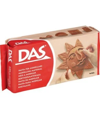 Massa de Modelar DAS Terracota 1Kg