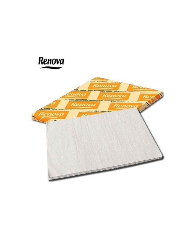 Pack 25 Folhas Papel Vegetal Renova 38g 50x75