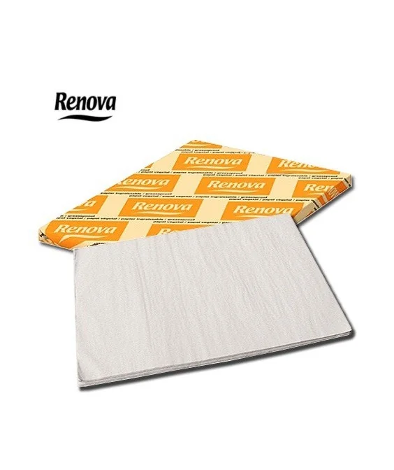 Pack 25 Folhas Papel Vegetal Renova 38g 50x75