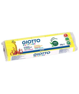 Plasticina Vegetal Giotto Patplume 350grs 510101 Amarelo