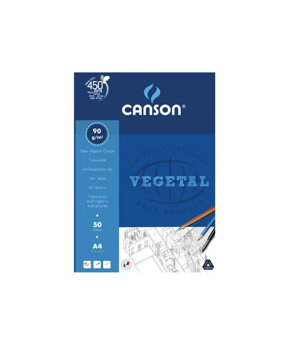 Bloco Papel Vegetal Canson A3 90/95gramas 05627