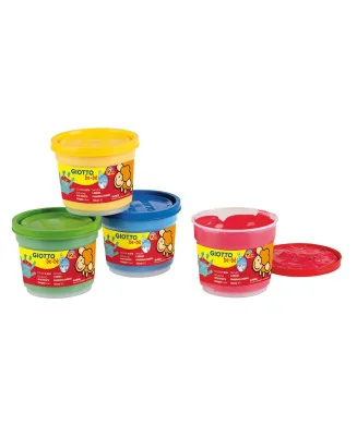 Set Giotto BeBé 4 Boiões Pintura a Dedos 150 ml 467200