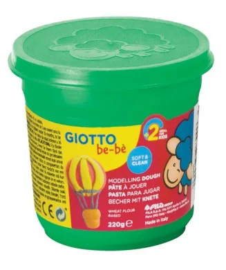 Boião Pasta de Modelar Giotto BeBé 220 gr 463002 Verde