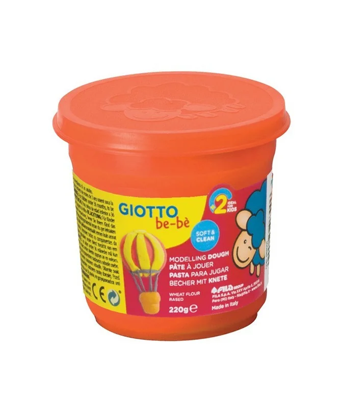 Boião Pasta de Modelar Giotto BeBé 220 gr 463003 Laranja