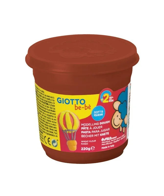 Boião Pasta de Modelar Giotto BeBé 220 gr 463007 Castanho