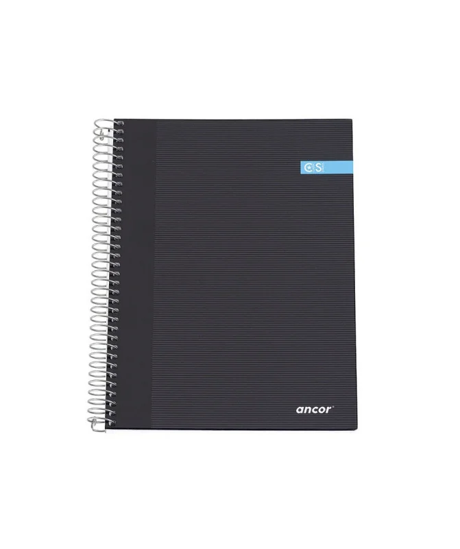 Caderno A4 Capa Flexivel C/Argolas Quadriculado CST Capa Azul 80fls 70grs