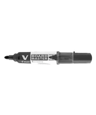 Marcador Pilot V-Board Master Para Quadro Branco Traço 2,3mm Tinta Líquida Preto