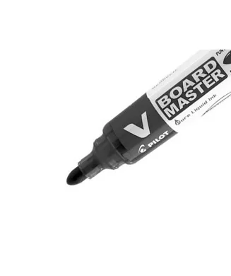 Marcador Pilot V-Board Master Para Quadro Branco Traço 2,3mm Tinta Líquida Preto