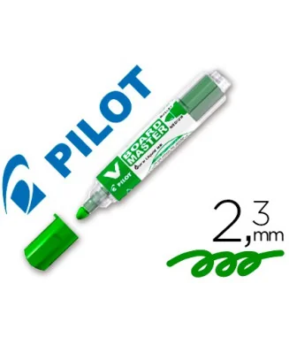 Marcador Pilot V-Board Master Para Quadro Branco Traço 2,3mm Tinta Líquida Verde