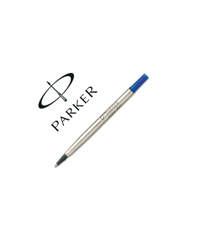 Recarga Roller Ball Parker 0,5mm Fina Azul