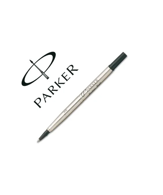 Recarga Roller Ball Parker 0,5mm Fina Preta