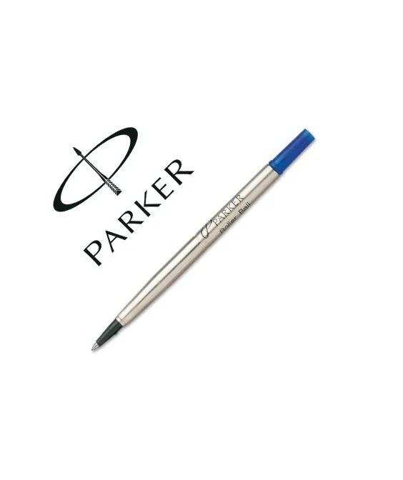 Recarga Roller Ball Parker 0,8mm Média Azul