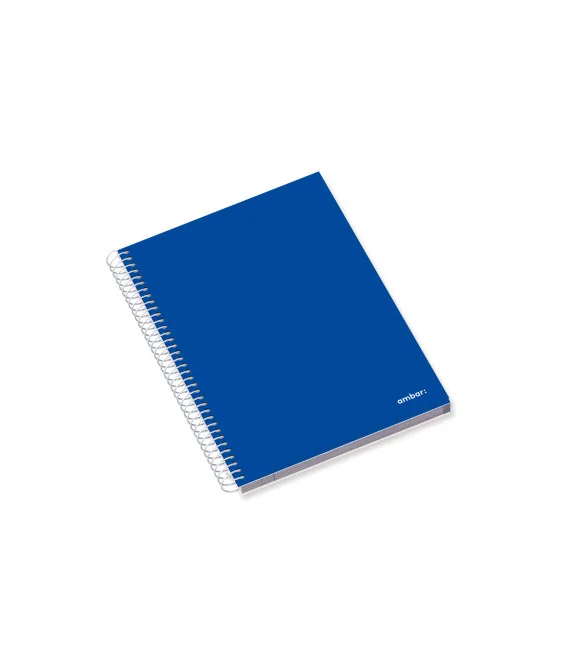 Caderno A5 Capa PP 80f 70g Ambar School Cores Sortidas Pautado