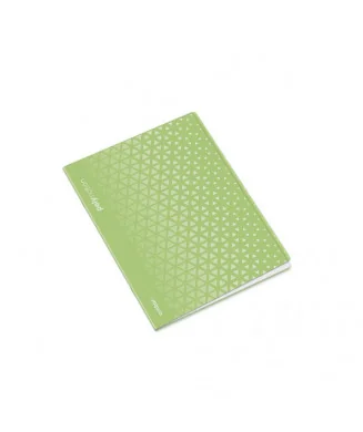 Caderno A4 Agrafado Capa PP 48fls 90g Triangular Cores Sortidas Pautado