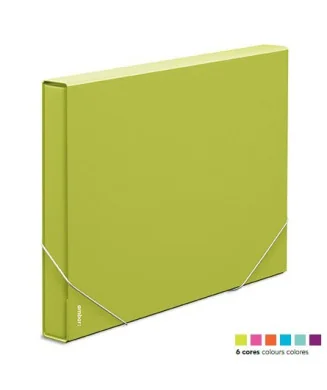 Capa de Projectos Ambar School A3 40mm Verde Alface