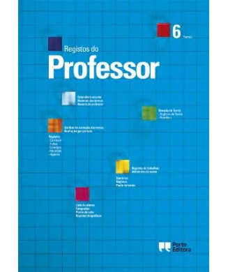 9789720060860 - Registos do Professor - 6 Turmas